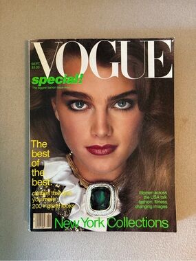 Vogue Magazine Special Issue featuring Brooke Shields September 1981